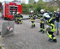 Bild: dob
Erstmals legte wieder eine Damengruppe ein Leistungsabzeichen bei der FFW Böhmischbruck in der Dorfmitte von Kößing ab.