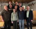 Bild: Gemeinde Kulmain/exb
Vorstandschaft mit Jägern und Bürgermeister Günter Kopp.