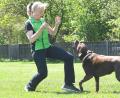 Bild: Gabi Schönberger
Hundetrainerin Gertraud Lippert war 2023 Deutsche Meisterin ihrer Altersklasse. Ihre Partnerin ist die siebenjährige Hündin Ellie.