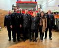 Bild: Feuerwehr Schurbach/exb
Bei der Jahreshauptversammlung gab es auch Ehrungen und Beförderungen. Von links: Albert Popp, Johannes Kuchenreuther, Vorsitzender Markus Kuchenreuther, Berthold Bayer, Maja Popp, der Waldershofer Vorsitzende Fabian Totzauer, Bürgermeisterin Margit Bayer und Alexander Hecht.