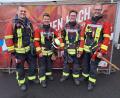 Bild: sis
Den Atemschutz-Leistungswettbewerb absolvierten (von links) Jonas Fillep, Sven Hirschinger (beide Feuerwehr Poppberg), Andreas Müller (Feuerwehr Schwend) und Johannes Fillep (Feuerwehr Poppberg).