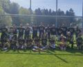 Bild: Michelle Olaya/exb
Die Meistermannschaft des FC Großalbershof aus der A-Klasse Nord.
