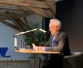 Bild: Johanna Lakomski/exb
Karl-Heinz Kristel liest aus seinem Buch.