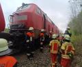 Bild: nic
Die Feuerwehren brauchten nicht mehr einzugreifen. Der Lokführer hatte den Brand schon gelöscht.