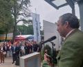 Bild: jua
Bürgermeister Frank Zeitler (rechts) eröffnete das "Schaufenster Nabburg".