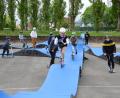 Bild: ak
Die meisten Kinder waren am Samstag mit ihren Scootern zur Pumptrack-Eröffnung gekommen. Die Anlage kann aber auch mit Inliner, Fahr- und Dreirädern befahren werden.