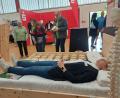 Bild: jua
Wie man sich bettet, so liegt man: Das dürfen die Besucher der Messe "Schaufenster Nabburg" gleich vor Ort ausprobieren.