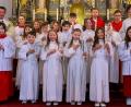 Bild: Bauer/exb
Die Erstkommunionkinder von Neunkirchen: 1. Reihe, von links: Fabian Weiß, Ella Schmid, Jule Weihermüller, Emma Flierl, 2 Reihe: Charlotte Baier, Theo Wolf, Ludwig Erben, Romy Erben und Enrico Tritjak.