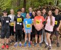 Bild: ero
Das Erasmus-Laufteam am Ziel des Landkreislaufs in Kauerhof.