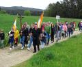 Bild: ll
Michelfelder und Nasnitzer Pilger zogen am Montag hinauf nach Nasnitz.