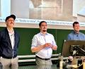 Bild: Peter Ringeisen
Die drei Referenten des Vortragsabends (von links): Professor Alexander Peterhänsel, Professor Daniel Loebenberger (beide OTH Amberg-Weiden) und Stefan-Lukas Gazdag (genua GmbH)