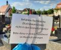 Bild: Brigitte Grüner/exb
Vor der Verbreitung des Buchsbaumzünslers auf dem Friedhof warnt die Stadt Auerbach.