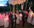 Bild: mas
Die Lichterprozession ist seit vielen Jahren ein Bestandteil des Felixfestes.