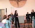 Bild: rgr
Die Band "Bella Donna" ließ in der Michaelskirche rockige Gitarren und Synthesizer erklingen.