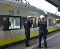 Bild: Bundespolizei
Die Bundespolizei auf Streife am Regensburger Bahnhof.