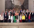 Bild: Fotohaus Jäger
30 von insgesamt 74 Konfirmandinnen und Konfirmanden des Jahres 1974 kamen am Sonntag in die Christuskirche.