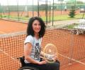 Bild: Friedrich Wölfl
Doris Scharnagl-Lindinger wurde zweifache Bayerische Meisterin im Rollstuhltennis.