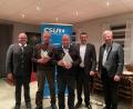 Bild: CSU Bad Neualbenreuth/exb
Im Bild von links Bürgermeister Klaus Meyer, Ferdinand Köstler, Ferdinand Scharnagl, Ortsvorsitzender Christian Hebert und stellvertretender Kreisvorsitzender Johannes Reger.