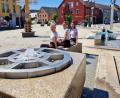 Bild: Thomas Dobler
Der Marktplatz ist das Herz der modernen Marktgemeinde Wernberg-Köblitz, die vor 50 Jahren entstanden ist.