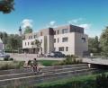 Bild: evh_architekten
Die Visusalisierung des zuständigen Architekturbüros zeigt das Bauprojekt Neue Mitte Kümmersbruck nach seiner Vollendung. In der 100 Quadratmeter großen Gewerbeeinheit im Erdgeschoss ist ein Tagescafé oder Bistro vorgesehen.