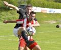 Archivbild: Hubert Ziegler
Johannes Fried (vorne) und der TSV Königstein treffen in der Relegation zur Bezirksliga auf den Zweiten aus der Kreisliga West Cham/Schwandorf.
