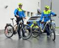 Bild: Dominik Mark
Seit zwei Jahren hat die Polizei Weiden erfolgreich eine eigene E-Bike-Streife im Einsatz.