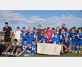 Bild: Dagmar Nachtigall/exb
Die U13 vom Nachwuchsleistungszentrum der SpVgg SV Weiden feierte die Meisterschaft in der Förderliga Nord