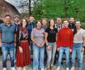Bild: ds
Die neu gewählte Führungsmannschaft: (von links) Peter Grötsch, Thomas Strecker, Michaela Kraus, Sebastian Dalles, Juliane Fiegel, Dieter Bielesch, Carmen Feistauer, Walter Bielesch, Moritz Bielesch, Christian Kaula und Katja Höfler.