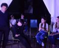 Bild: Kunz
„Kunstdünger“-Theaterpädagoge Jean-Francois Drozak macht das Publikum auf mögliche Gefahren für Heranwachsende durch Internetvideos aufmerksam.