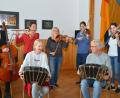 Bild: dob
Die gebürtige Vohenstraußerin Susanne Hofmann (rechts) hatte zum 17. Tango-Festival eingeladen. Judith Brandenburg am Bandoneon (links) war auch heuer wieder dabei.