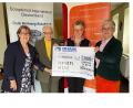 Bild: Susanne Schwab
Im Namen des Soroptimist-Clubs Amberg-Sulzbach überreichten Beate Mastel (Zweite von rechts) und Susan Batten-Seidl (links) die Spende von 1000 Euro an Donum Vitae, vertreten durch Maria Geiss-Wittmann (Zweite von links) und Geschäftsstellenleiterin Ute Schieder (rechts).