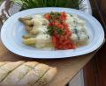 Bild: Michael Schiffer
Spargel und Gorgonzola – das passt gut zusammen.