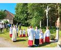 Bild: lg
Nach dem Festgottesdienst findet die feierliche Segnung der restaurierten Kreuzigungsgruppe bei der Wallfahrtskirche statt.