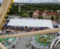 Bild: Wolfgang Steinbacher
Das Riesenrad auf der Amberger Pfingstdult wird am Sonntagabend als erstes abgebaut.
