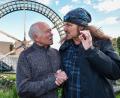 Bild: Stephan Huber
Reinhold Escherl (links) und Andy Kuntz bei den Proben zum Welttheater-Stück "Der Herbst des Winterkönigs".