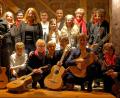 Bild: dö
Sowohl das zehnköpfige Frauenensemble als auch die jugendlichen Solisten verzückten beim Gitarrenkonzert der Musikschule die Besucher in der voll besetzten "Vest'n" in Pressath.