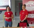 Bild: rn
Daniela Koslowsi und Stefanie Sigl (von rechts) stellten die geplante Veranstaltung „NEW Real Talk“ im Stadtrat vor.
