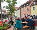 Bild: Stephan Huber
Die IG Menschengerechte Stadt feierte das Jubiläum "50 Jahre Amberger Fußgängerzone" in der Schiffgasse.