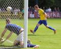 Bild: war
Das war das 1:0 für den SV Wildenreuth: Daniel Hofmann lochte ein.