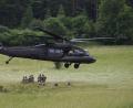 Bild: bö
Mit dem Black Hawk werden die Soldaten direkt zum Einsatzort gebracht.