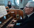 Bild: Stephan Huber
In der Amberger Dreifaltigkeitskirche begeisterten Klarinettistin Anna Haberkorn und der bekannte Organist Norbert Düchtel.