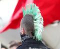 Bild: Bodo Schackow/dpa
Punks der Gruppe „Aktion Sylt“ hatten bereits in den vergangenen beiden Jahren auf der Insel demonstriert (Symbolbild).