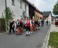 Bild: Josef Söllner/exb
Am Tag vor Fronleichnam steht in Ebnath der "Zapfenstreich" auf dem Programm.