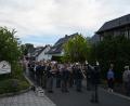 Bild: sak
Einen Zapfenstreich spielt die Werkvolkkapelle Schlicht am Vorabend vor Fronleichnam.