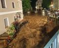 Bild: Feuerwehr Kastl
Erneut war der Markt Kastl betroffen. Elf Tage nach der bundesweit beachteten Sturzflut, stand der Marktplatz am Samstagabend ein weiteres Mal unter Wasser.
