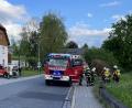 Bild: Benedikt Drehobel /exb
Die Feuerwehren aus Brand, Ebnath, Fuhrmannsreuth und Schurbach übten gemeinsam.