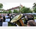 Archivbild: Stephan Huber
Die Amberger Sonntagsserenaden starten heuer am 9. Juni. Traditionell eröffnet die Knappschaftskapelle Amberg das beliebte Spektakel im Maltesergarten.