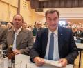 Bild: Susanne Forster
Ministerpräsident Markus Söder und sein Stellvertreter Hubert Aiwanger waren Gäste beim 73. Bayerischen Schützentag in Weiden.