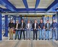 Bild: Benteler/exb
Im Benteler-Werk in Schwandorf wird eine neue Lackieranlage in Betrieb genommen.