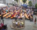 Bild: mad
Zahlreiche Besucher kommen zur zwölften Auflage des Marktfestes in Schwarzhofen.